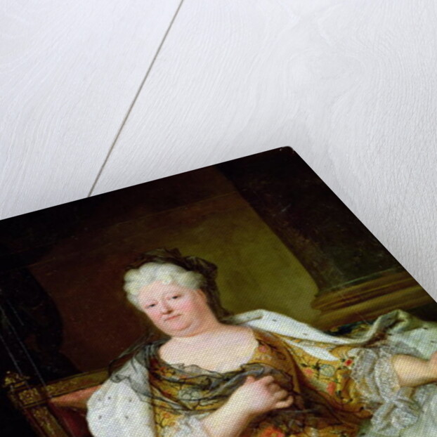 Portrait of Elizabeth Charlotte of Bavaria, Duchess of Orleans by Hyacinthe Rigaud