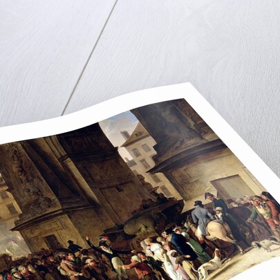 The Conscripts of 1807 Marching Past the Gate of Saint-Denis by Louis Leopold Boilly