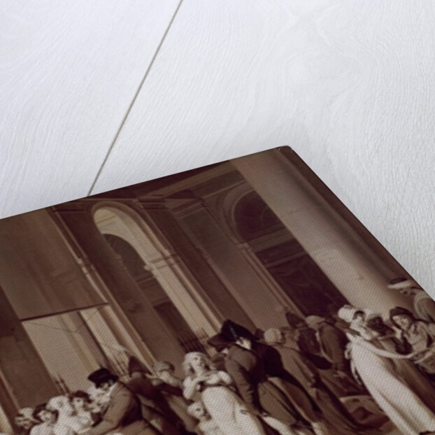 The Galleries of the Palais Royal, Paris, 1809 by Louis Leopold Boilly