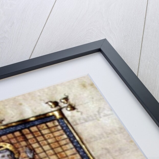 AE II 327 King Saint Louis carrying the Sceptre and the Hand of Justice by French School