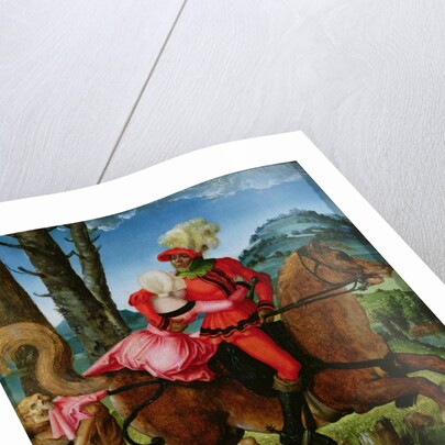 The Knight, the Young Girl and Death by Hans Baldung Grien