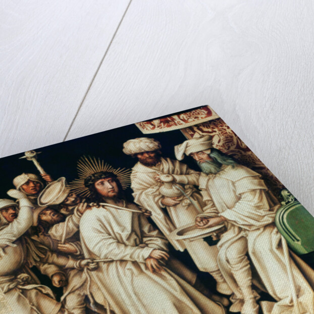 Pilate Washing his Hands, left panel from a triptych, 1496 by Hans Holbein the Elder