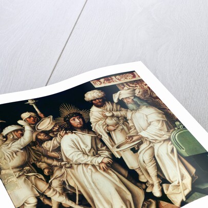 Pilate Washing his Hands, left panel from a triptych, 1496 by Hans Holbein the Elder