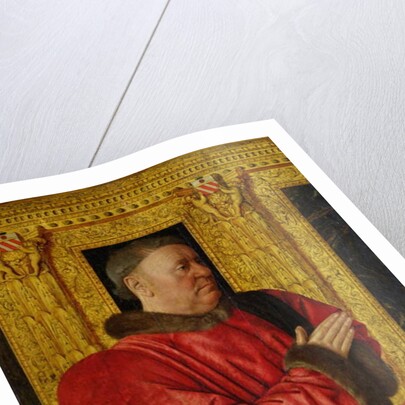 Portrait of Chancellor Guillaume Jouvenel des Ursins 1460-65 by Jean Fouquet