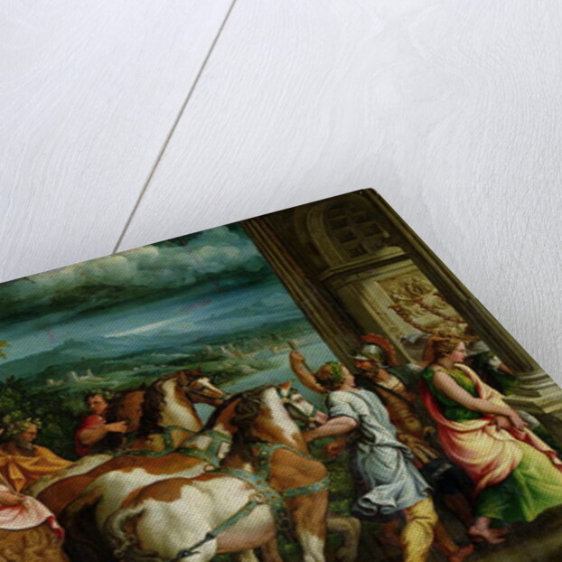 The Triumph of Titus and Vespasian, c.1537 by Giulio Romano