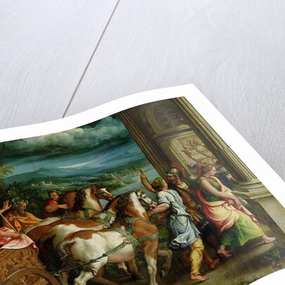 The Triumph of Titus and Vespasian, c.1537 by Giulio Romano