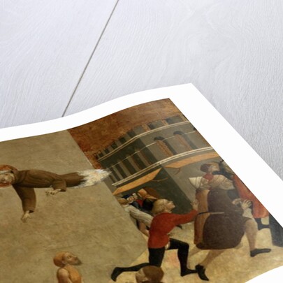 The Blessed Ranieri Rasini delivering the Poor from the Prison in Florence by Sassetta