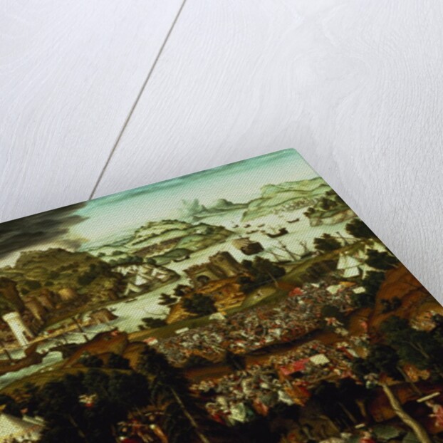 The Judgement of Paris and the Trojan War, 1540 by Matthias Gerung or Gerou