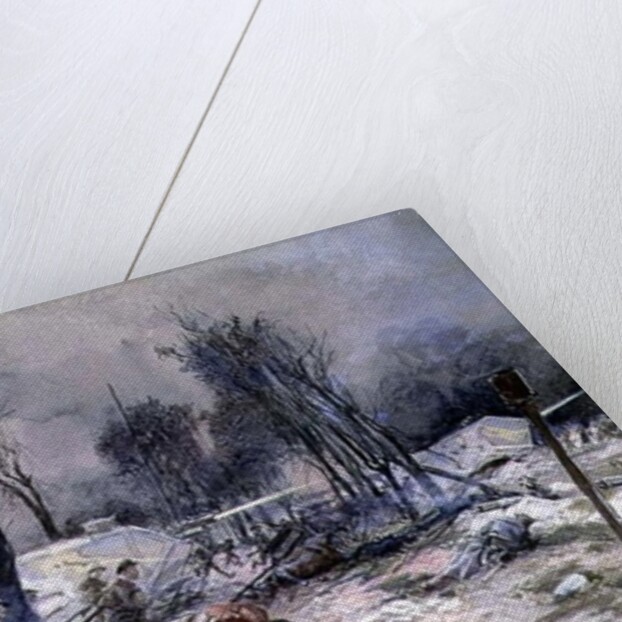 The Offensive at Saint-Pierre-Aigle, July 1918 by Francois Flameng