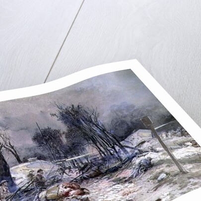 The Offensive at Saint-Pierre-Aigle, July 1918 by Francois Flameng