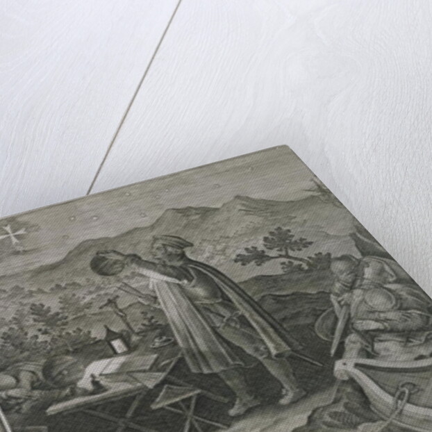 The Development of the Mariner's Astrolabe and the Discovery of America by Amerigo Vespucci by Jan van der Straet