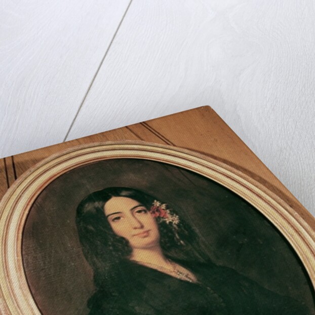 George Sand, 1832 by Auguste Charpentier
