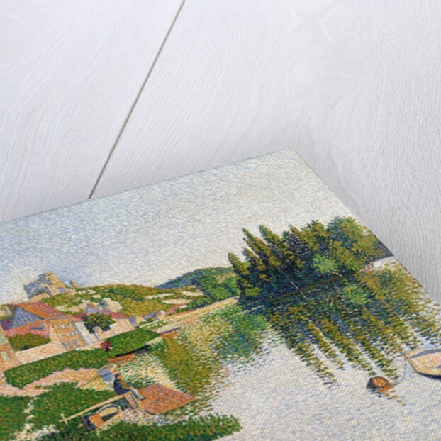 The River Bank, Petit-Andely, 1886 by Paul Signac