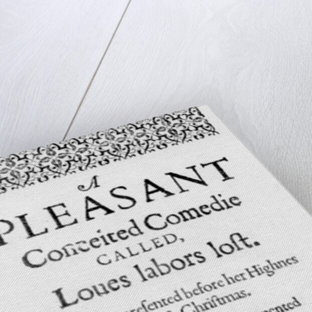 Loves Labours Lost by English School