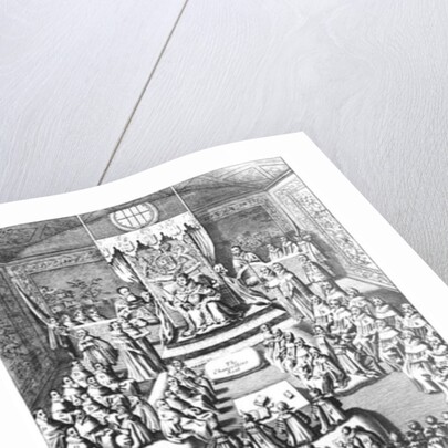 Queen Elizabeth I and Parliament by English School