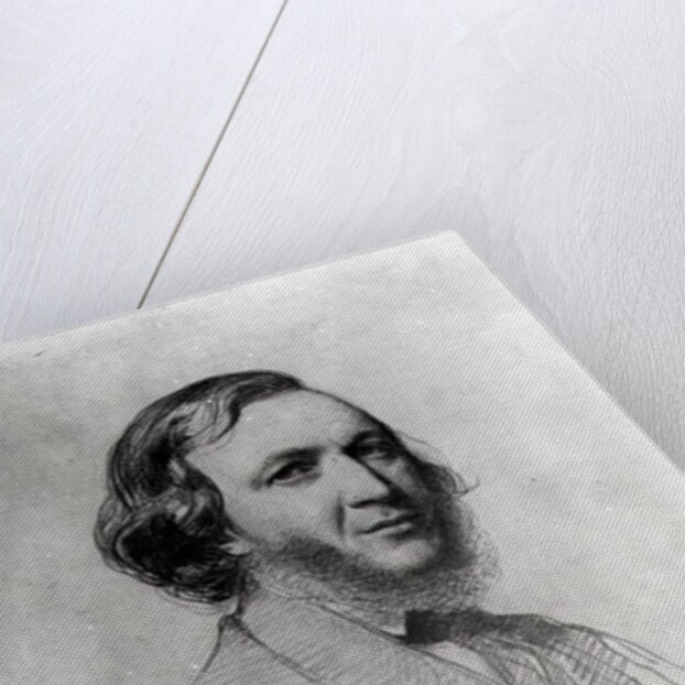 Portrait of Robert Browning by Field Talfourd