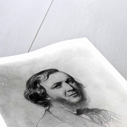 Portrait of Robert Browning by Field Talfourd