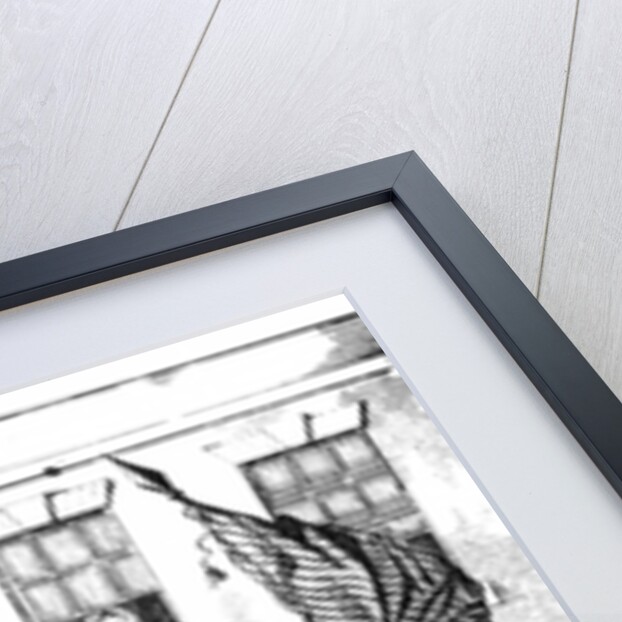 The Manner in which the American Colonists Declared Themselves Independent of the King, 1776 by American School