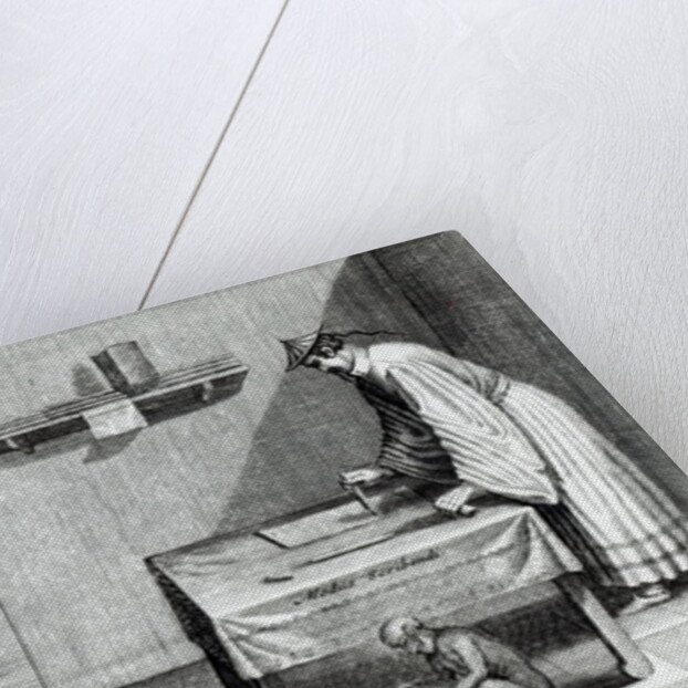 A Chinese Scribe by Dutch School