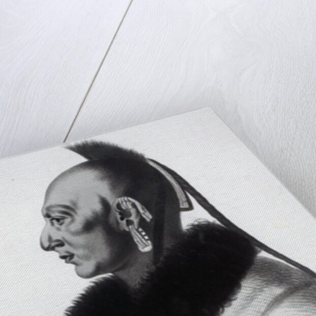 Le Soldat du Chene, an Osage Chief by American School