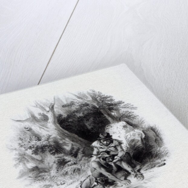 Illustration from 'The Last of the Mohicans' by James Fenimore Cooper by American School