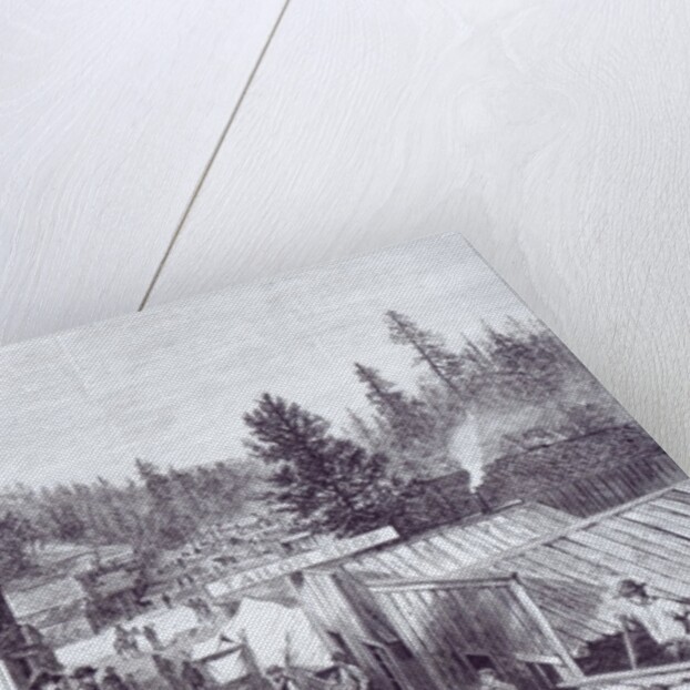 The Indian War, Deadwood City, Black Hills of Dakota by American School