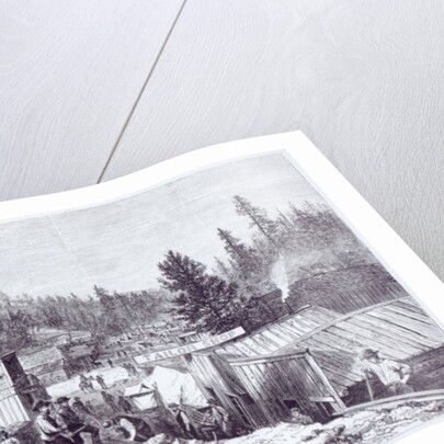 The Indian War, Deadwood City, Black Hills of Dakota by American School