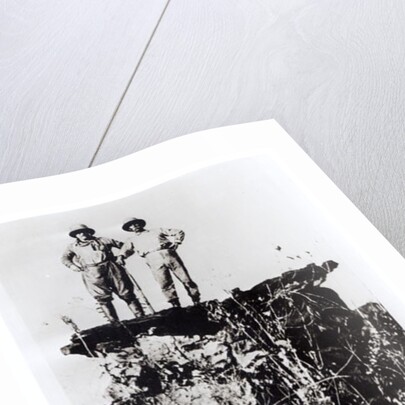 Colonel Roosevelt and Colonel Rondon at Navaite on the River of Doubt by Anonymous