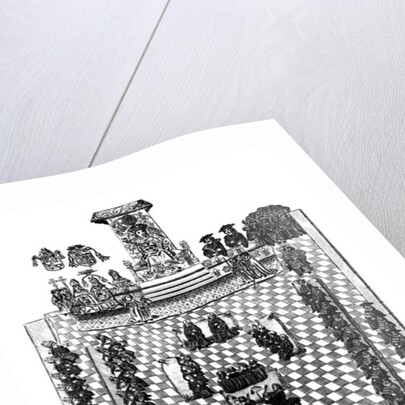 Henry VIII in Parliament by English School