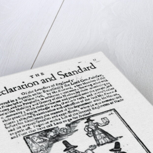 The Declaration and Standard of the Levellers, April 23 1649 by English School