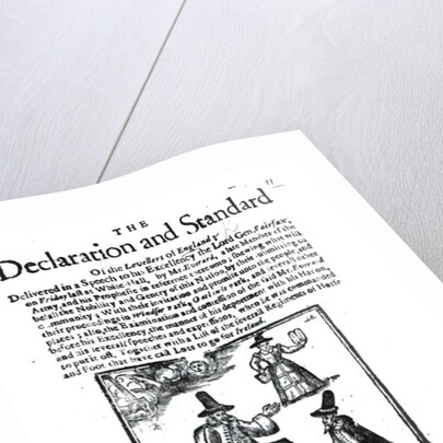 The Declaration and Standard of the Levellers, April 23 1649 by English School