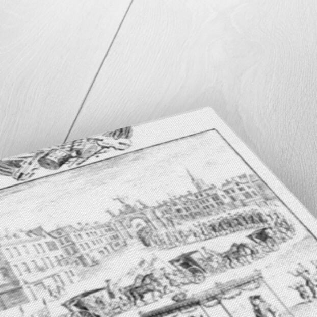 King Charles II: Triumphal Entry into the City of London at his Restoration, May 1660 by English School