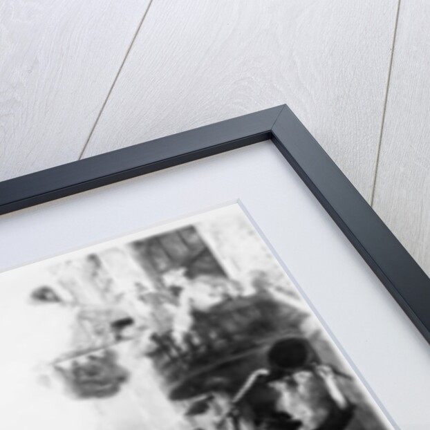 The Mobbing of John Wesley at Wednesbury by English School