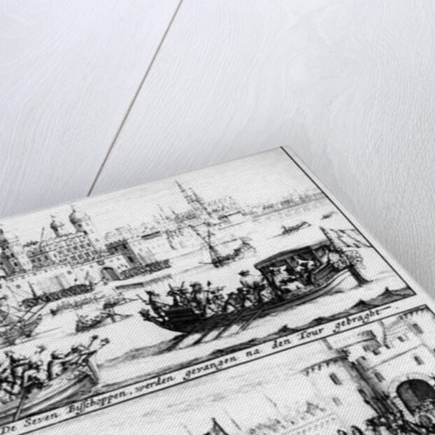 Seven Bishops Go to the Tower, 1688 by English School