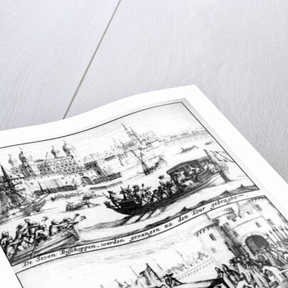 Seven Bishops Go to the Tower, 1688 by English School