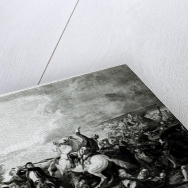 The Death of Colonel James Gardiner at the Battle of Prestonpans in 1745 by English School