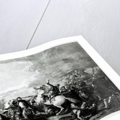 The Death of Colonel James Gardiner at the Battle of Prestonpans in 1745 by English School