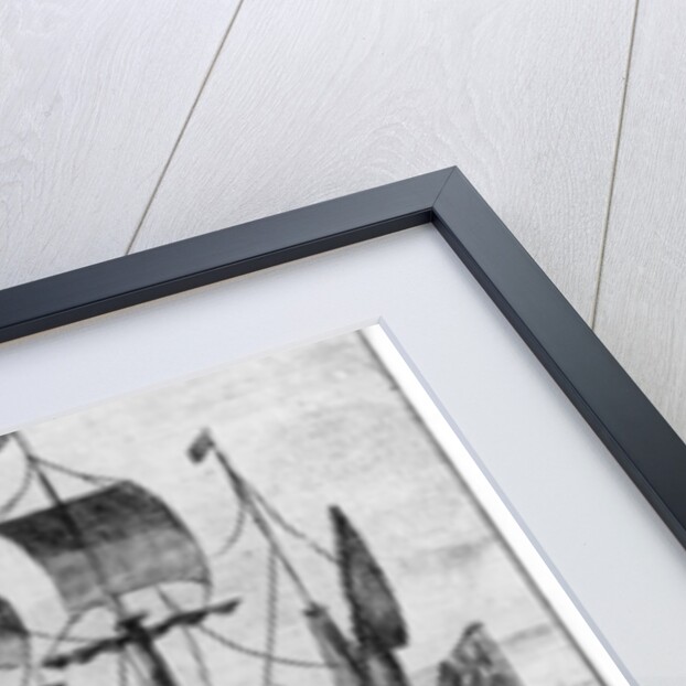 A Spanish 'Guarda Costa’ boarding Captain Jenkin's Ship and Cutting Off His Ear, 1731 by English School