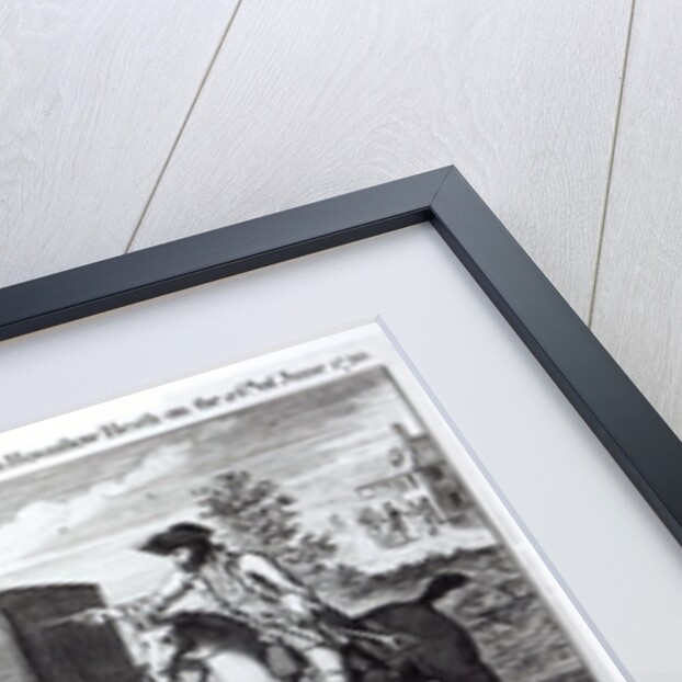 An Exact Representation of Maclaine the Highwayman Robbing Lord Eglington on Hounslow Heath on the 26th of June 1750 by English School