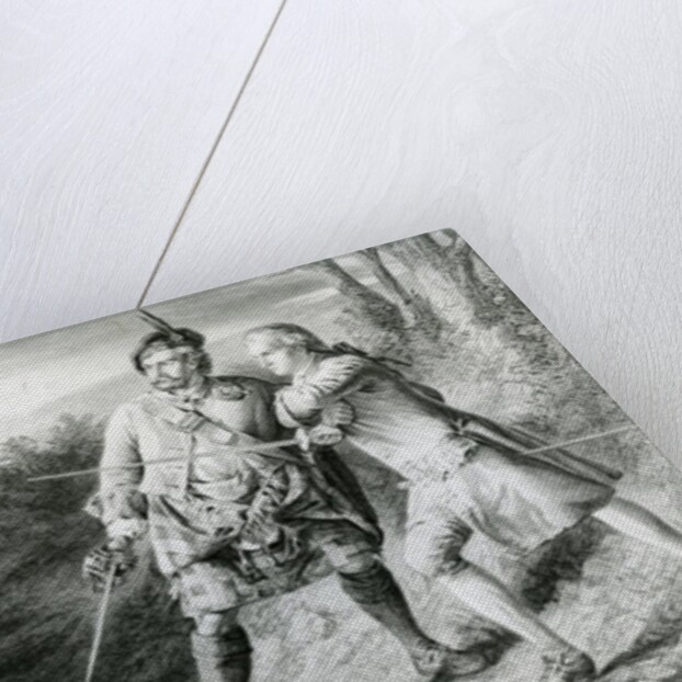 Rob Roy Parting Duellists Rashleigh and Francis Osbaldistone by James Blake McDonald