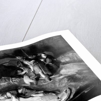 Bonnie Prince Charlie in Hiding after the Battle of Culloden, 16th April 1746 by English School