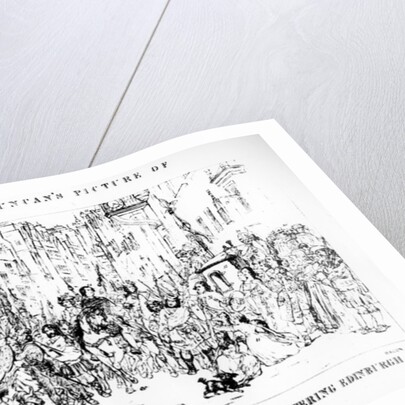 Key to Mr Duncan's Picture of Prince Charles Edward and the Highlanders Entering Edinburgh after the Battle of Preston, 21st September 1745 by Thomas Duncan