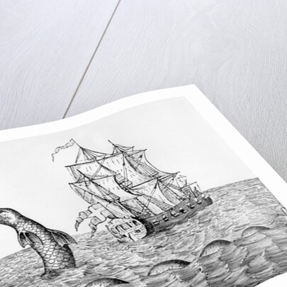 The Sea Serpent by English School
