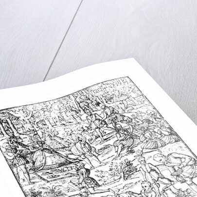 ueen Elizabeth I at a Hunt Picni by English School