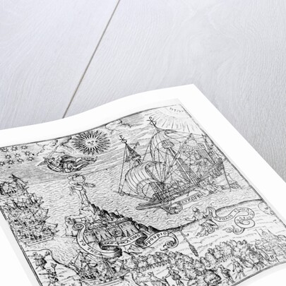Queen Elizabeth I on Board a Ship by English School