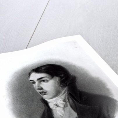 Portrait of Samuel Taylor Coleridge as a Young Man by Robert Hancock (after)