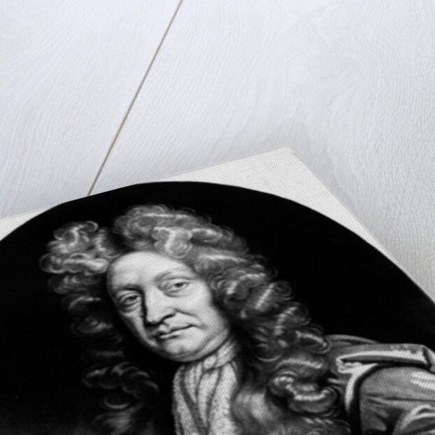 John Dryden engraved by William Faithorne by Johann Closterman