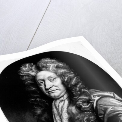 John Dryden engraved by William Faithorne by Johann Closterman
