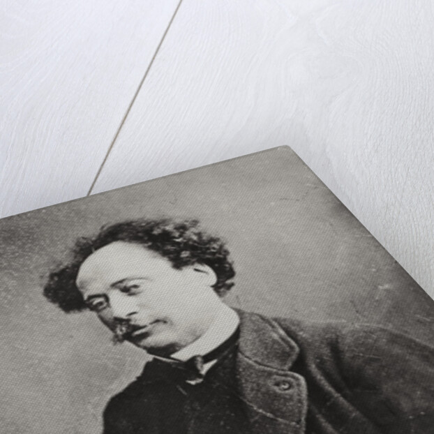 Alexandre Dumas Fils by French Photographer