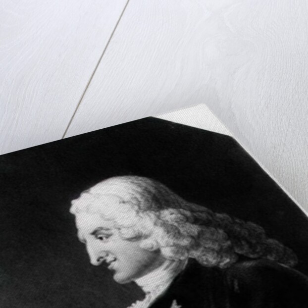 Henry Fielding engraved by Samuel Freeman by William Hogarth